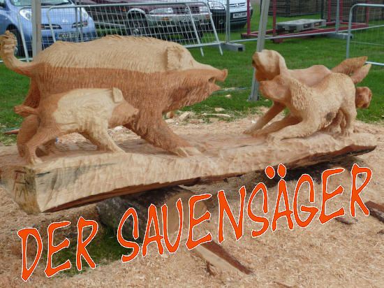 ges�gte Wildscheine und Hunde